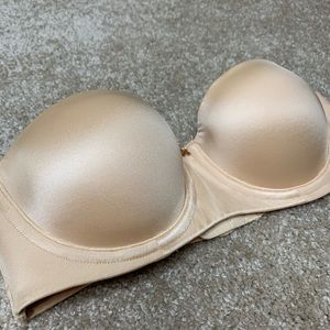Savage X Fenty Nude Beige Strapless Bra